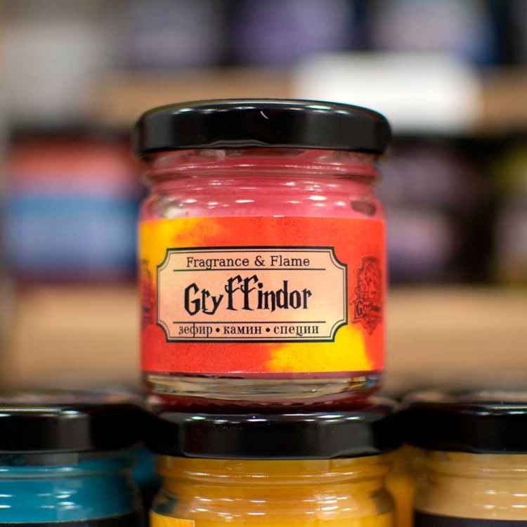 Свеча в стеклянной упаковке Fragrance&Flame: Гриффиндор (40 мл)