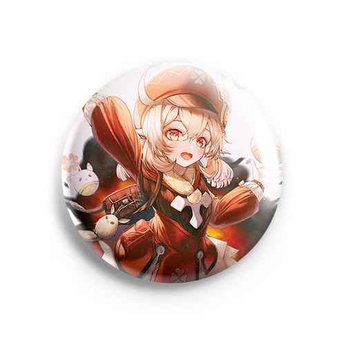 Значок Genshin impact: Клии и взрыв Значок Genshin impact: Клии и взрыв