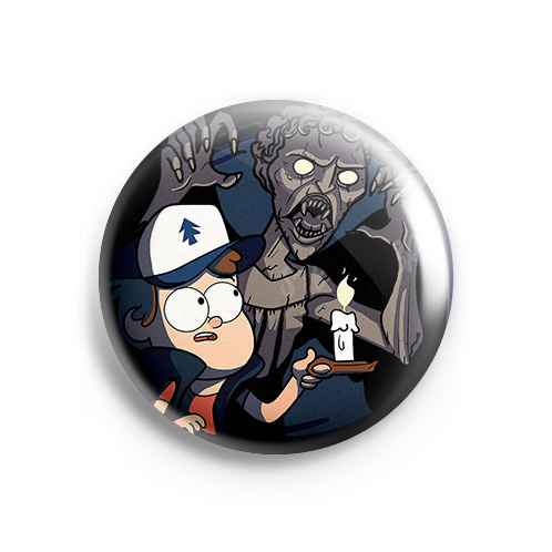 Значок Gravity Falls: Диппер и Плачущий ангел