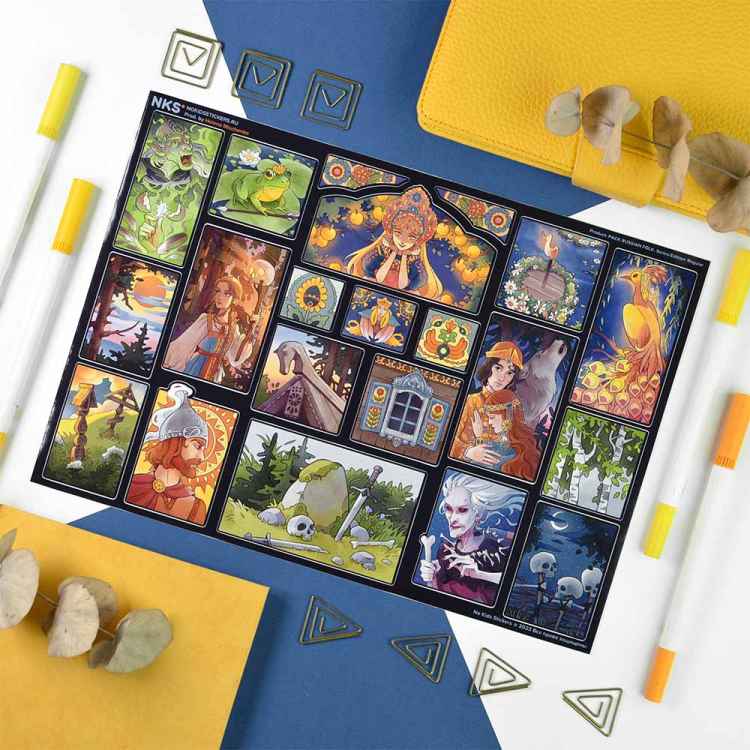 Стикерпак NKS PACK RUSSIAN FOLK