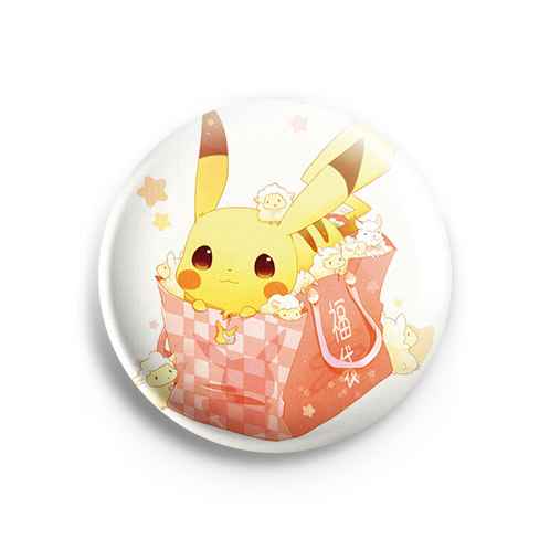 Значок Pokemon: Пикачу в пакете