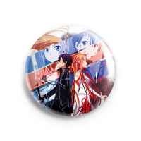 Значок Sword Art Online: Асуна и Кирито