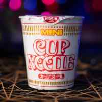 Лапша Nissin Cup Noodle mini со вкусом креветки (Япония) 