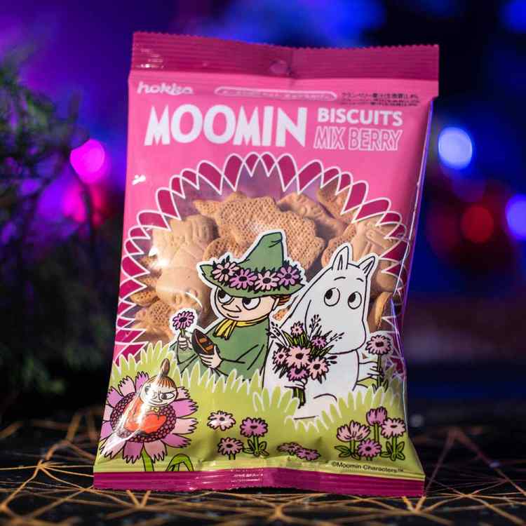 Печение Hokuriku Муми-тролль со вкусом ягод (Япония)