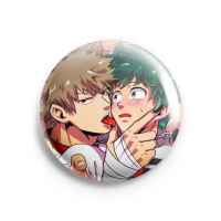 Значок My Hero Academia: Бакуго и Мидория