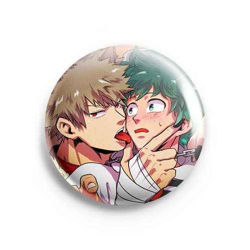 Значок My Hero Academia: Бакуго и Мидория