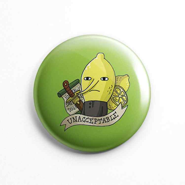 Значок Adventure Time: Граф Лимонхват Значок Adventure Time: Граф Лимонхват