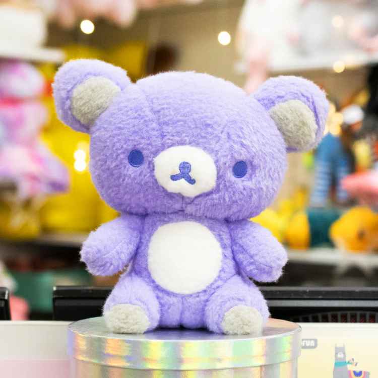 Мягкая игрушка Фиолетовый медведь (20 см)