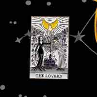 Пин Tarot: The Lovers Addams