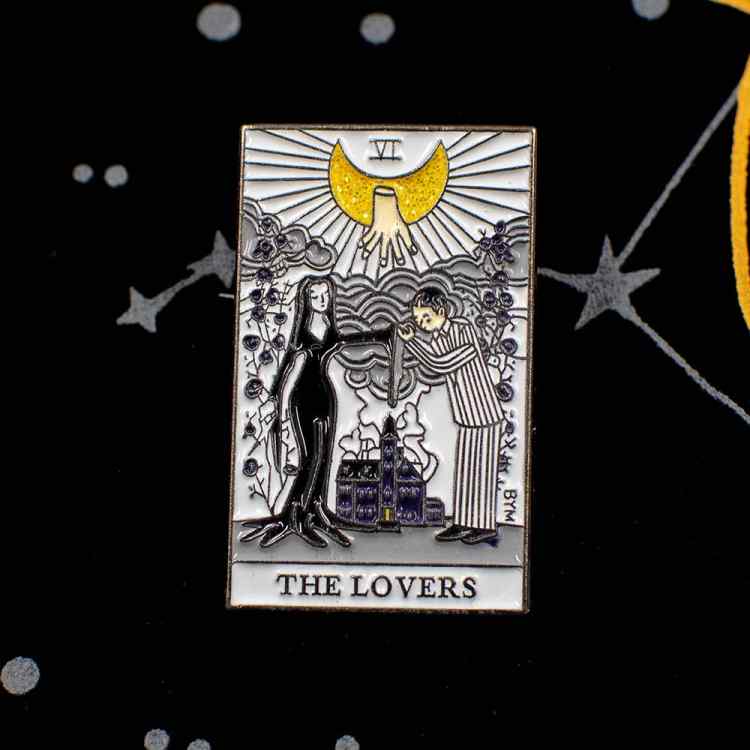 Пин Tarot: The Lovers Addams