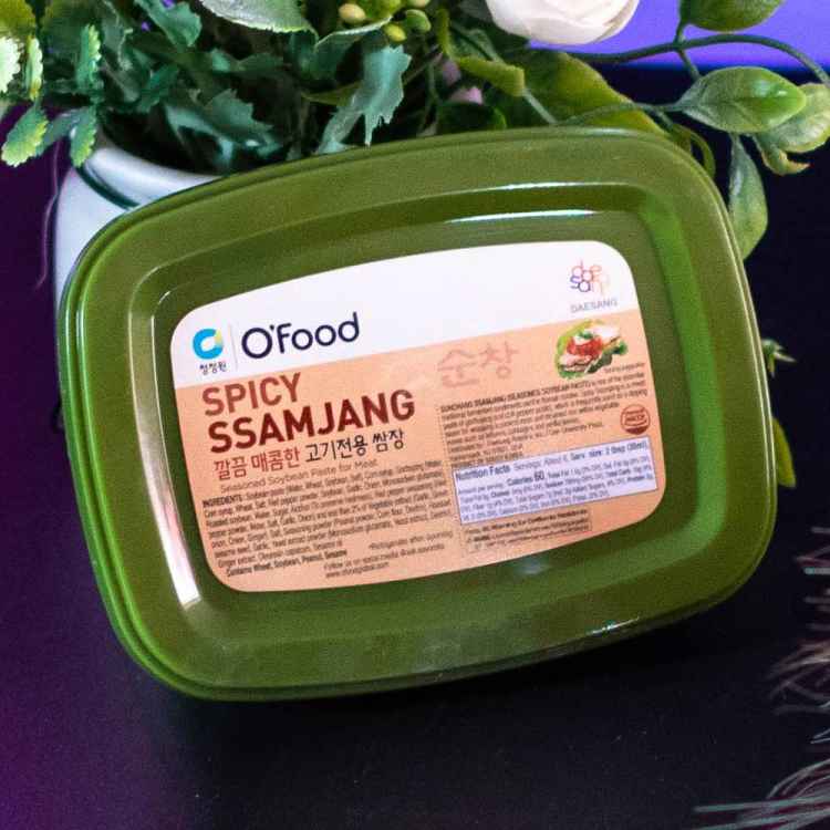 Соевая паста Samyang: Острая для мяса 