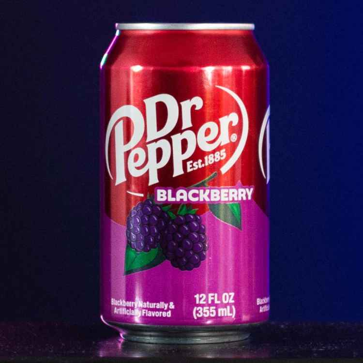 Газированный напиток Dr Pepper Ежевика (США) 