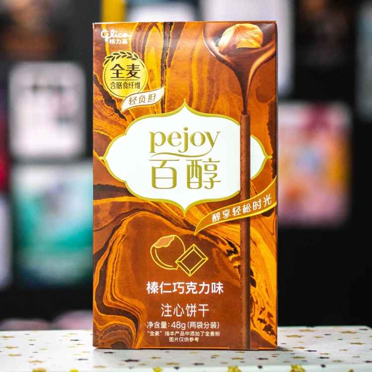 Сладкая соломка Pejoy: со вкусом шоколада и лесного ореха