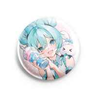 Значок Vocaloid: Значок Vocaloid: Hatsune Miku And Cinnamoroll