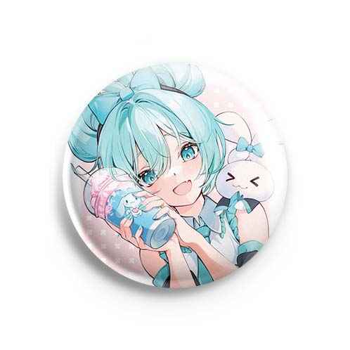 Значок Vocaloid: Значок Vocaloid: Hatsune Miku And Cinnamoroll