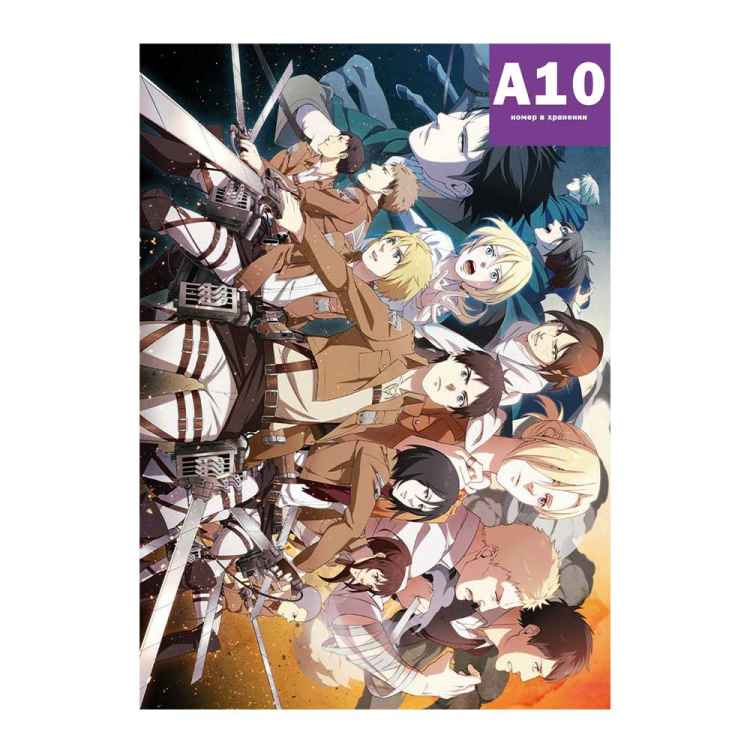 Постер Attack on Titan: Персонажи