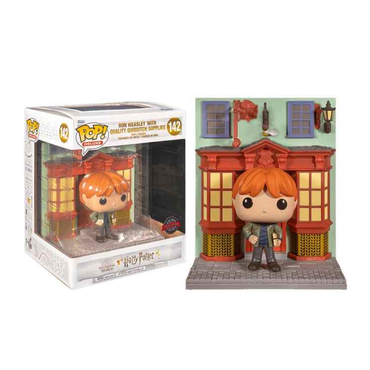 Фигурка Funko POP Harry Potter: Рон с магазином товаров для квиддича #142 SE