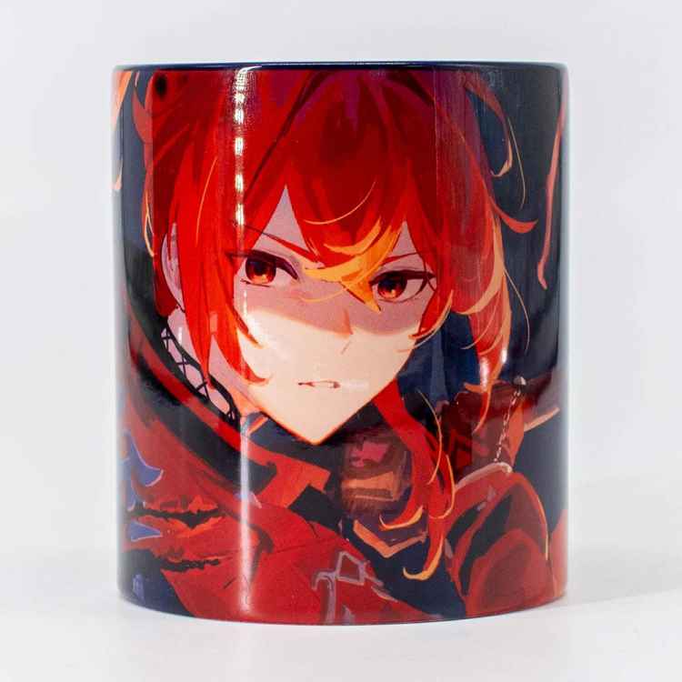 Кружка Genshin Impact: Дилюк в новом скине