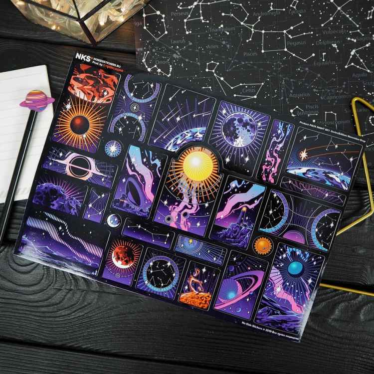 Стикерпак NKS PACK NIGHT SKY 
