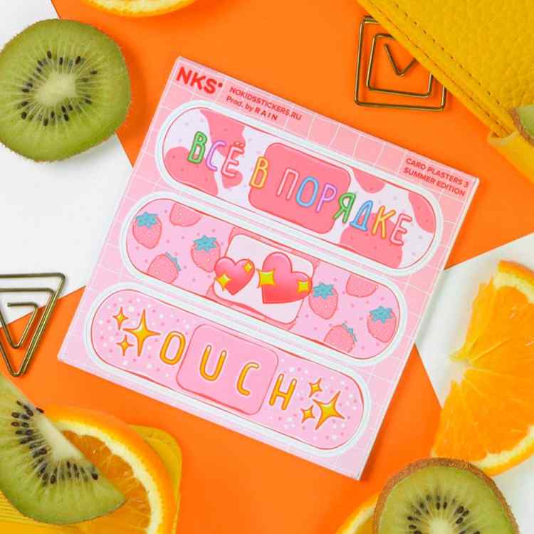 Стикерпак NKS CARD PLASTERS 3 Стикерпак NKS CARD PLASTERS 3