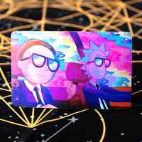 Стикер для банковских карт HoloStikers: Rick and Morty: Рик и Морти в Лас-Вегас