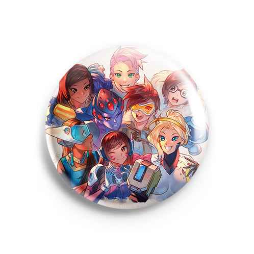 Значок Overwatch: Персонажи