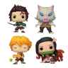 Набор фигурок Funko POP Demon Slayer: Недзуко/ Танджиро/ Зеницу / Иноске #4