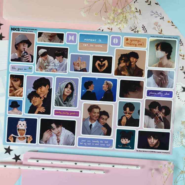 Стикерпак NKS PACK BTS 2