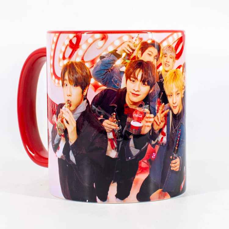 Кружка K-POP: SKZ на розовом