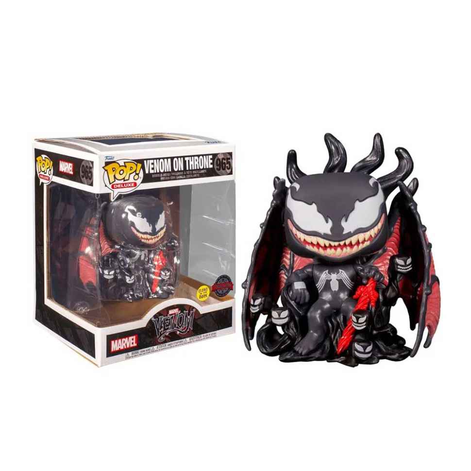 Фигурка Funko POP Marvel: Веном на троне #965 SE GID