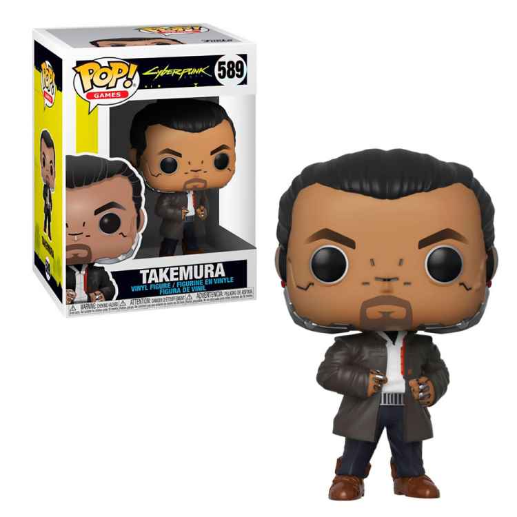 Фигурка Funko POP Cyberpunk 2077: Такемура #589