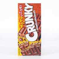 Шоколад хрустящий Crunky Lotte (Япония)