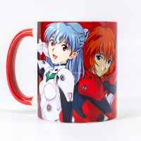 Кружка Evangelion: Рей Аянами и Аска Лэнгли 