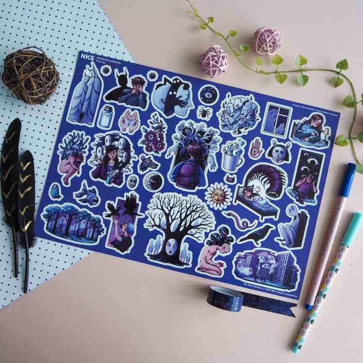 Стикерпак NKS PACK GHOST