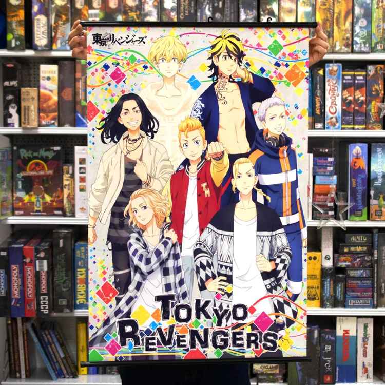 Постер текстильный Tokyo Revengers: Ромбики
