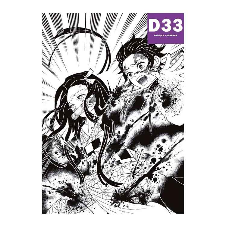 Постер Demon Slayer: Танджиро и Нэдзуко