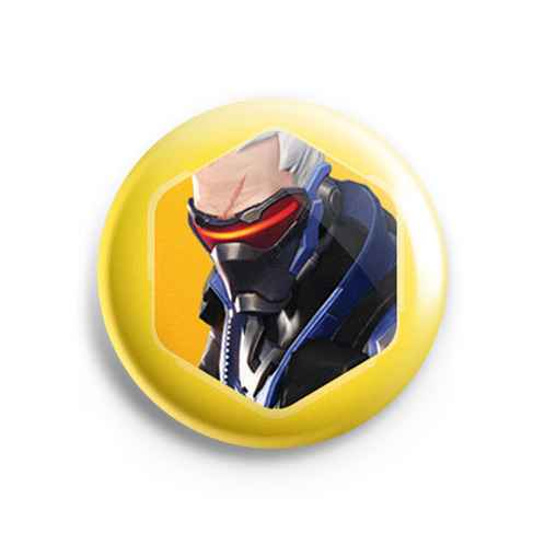 Значок Overwatch: Солдат-76