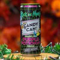 Газированный напиток Candy Can: Рик и Морти сладкий виноград 