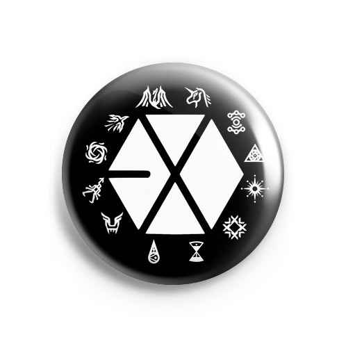 Значок K-POP: EXO #2