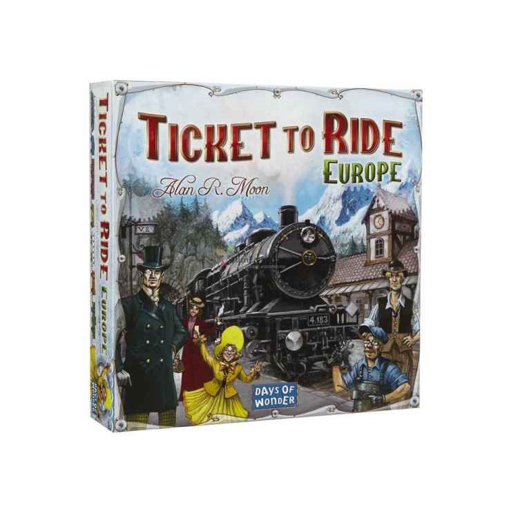 Настольная игра Билет на поезд: Европа Настольная игра Билет на поезд: Европа