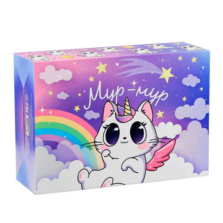 Складная коробка «Мур-мур»