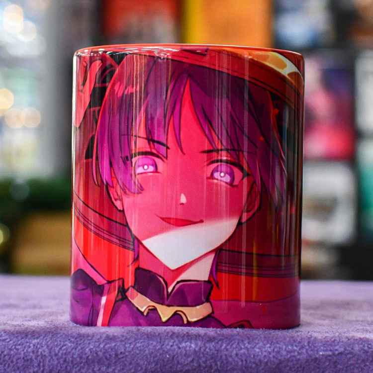 Кружка Genshin Impact: Странник красный