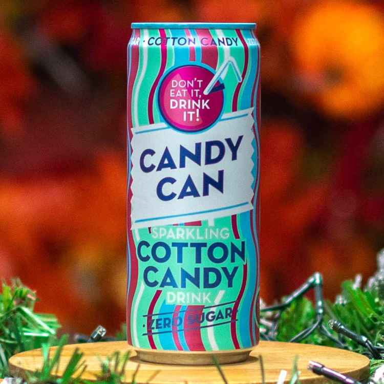 Газированный напиток Candy Can: Сахарная вата 
