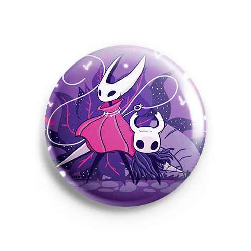 Значок Hollow Knight: Хорнет и Зот Могучий