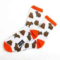 Носки SuperSocks "Капибара белый"
