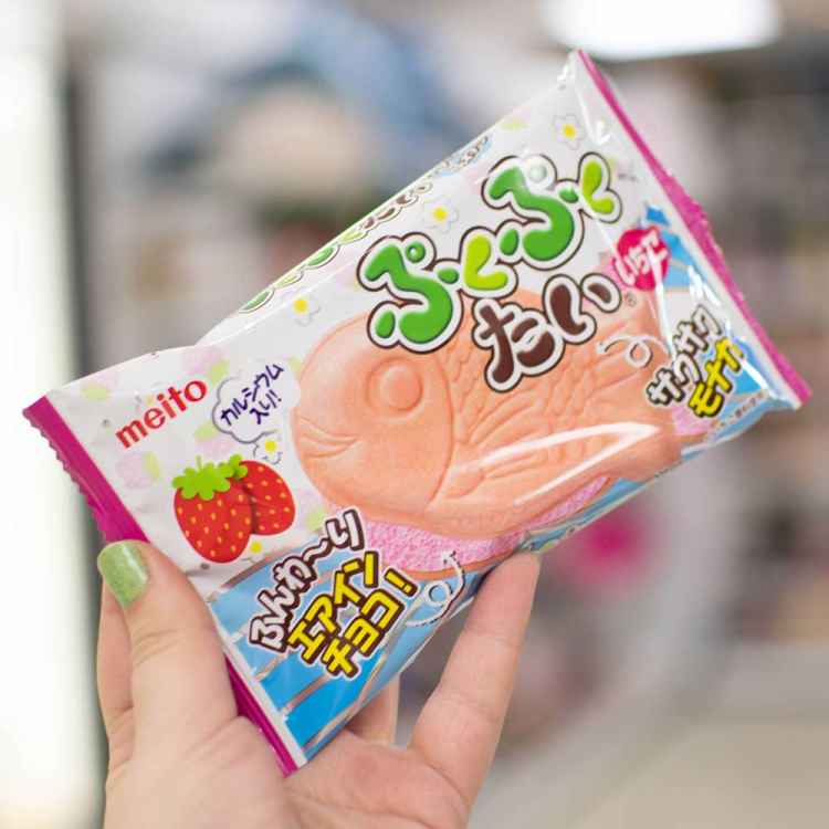 Тайяки Meito со вкусом клубники