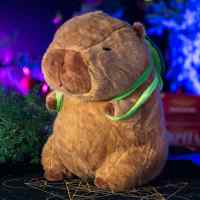 Мягкая игрушка Капибара с рюкзачком (45 см)