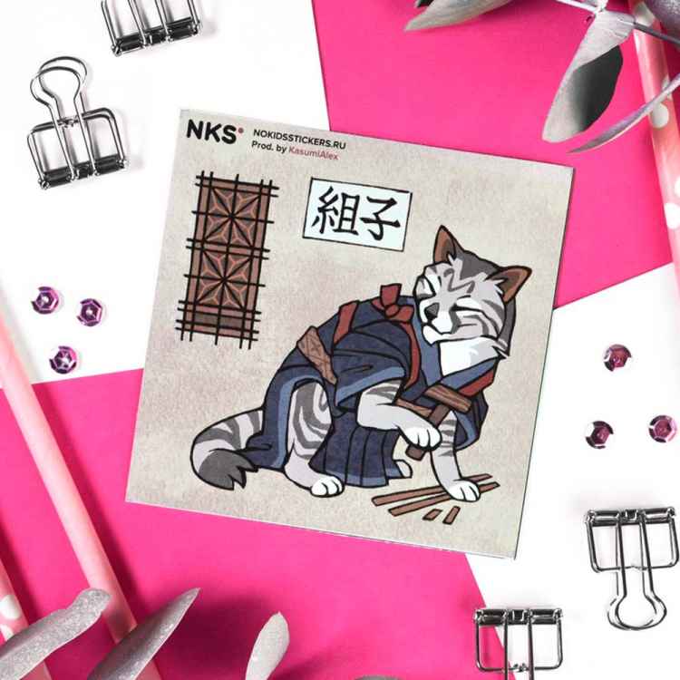Стикерпак NKS CARD KUMIKO
