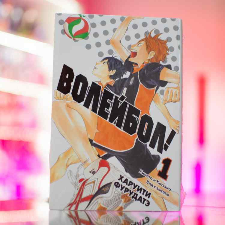 Волейбол! Том 1 - Хината и Кагэяма. Вид с высоты (Haikyuu!). Манга Волейбол! Том 1 - Хината и Кагэяма. Вид с высоты (Haikyuu!). Манга