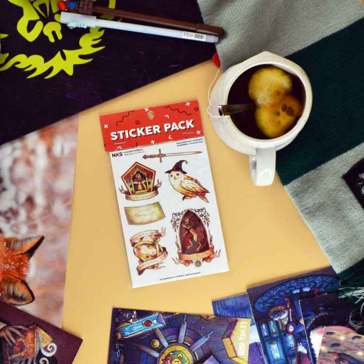 Стикерпак NKS MINI PACK HOGWARTS 4